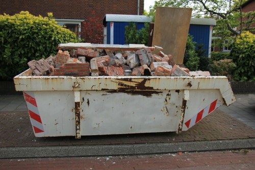 Professionals clearing a home in Hendon