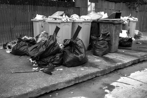 Eco-friendly waste disposal during flat clearance