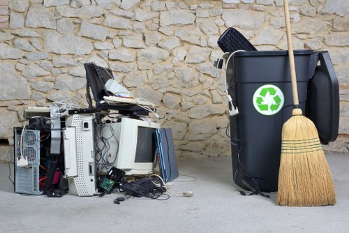 House clearance in progress in Hendon