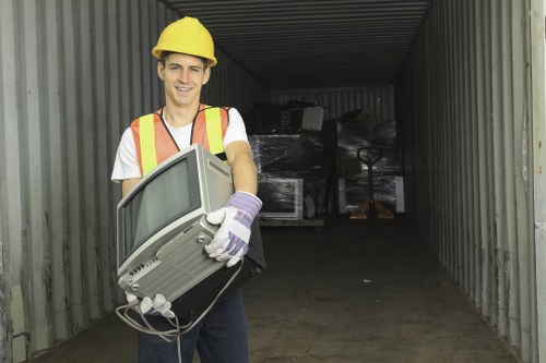 Professional house clearance team
